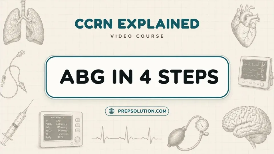 CCRN Video Course: Comprehensive Adult Critical Care Nursing Review and Exam Prep